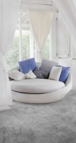 Mocheta pufoasa Silky Lush Crem 033 , fir lung , înălțime 12.5 mm 7