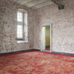 Mocheta dale rosu-caramiziu Patchwork cod 351 6