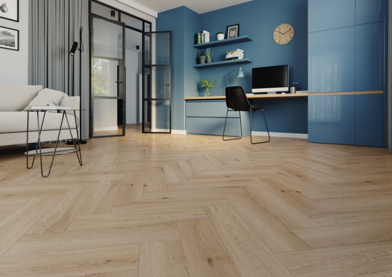 SPC Click Amaron Herringbone – YANKEE OAK – 5mm CA 153 6