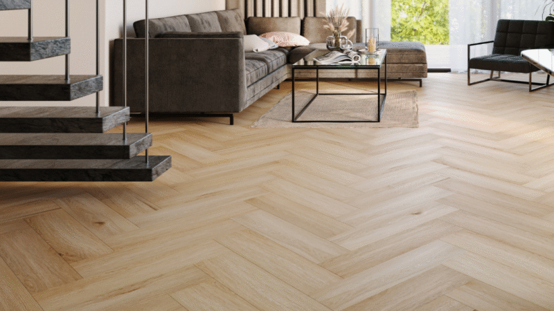 SPC Click Amaron Herringbone – YANKEE OAK – 5mm CA 153 7