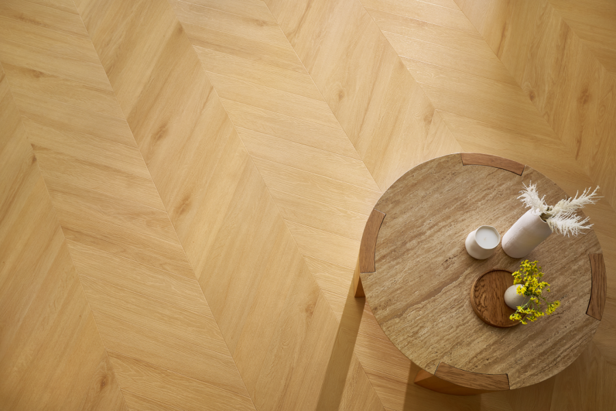 SPC Click Amaron Chevron – ROCHESTER OAK – 5mm CLC 229