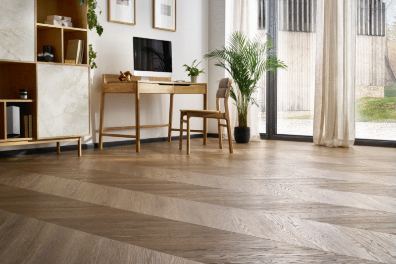 SPC Click Amaron Chevron – ROCHESTER OAK – 5mm CLC 229 4