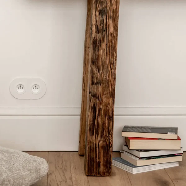 Riflaj decorativ polimer dur L0203 121x12x2700 mm