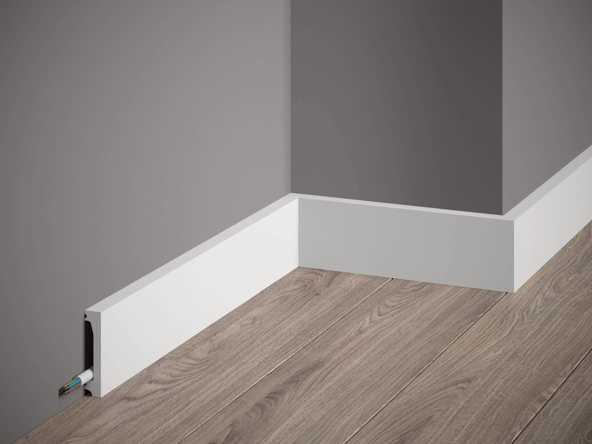 Plinta decorativa polimer dur MD030 80x17x2000mm 2