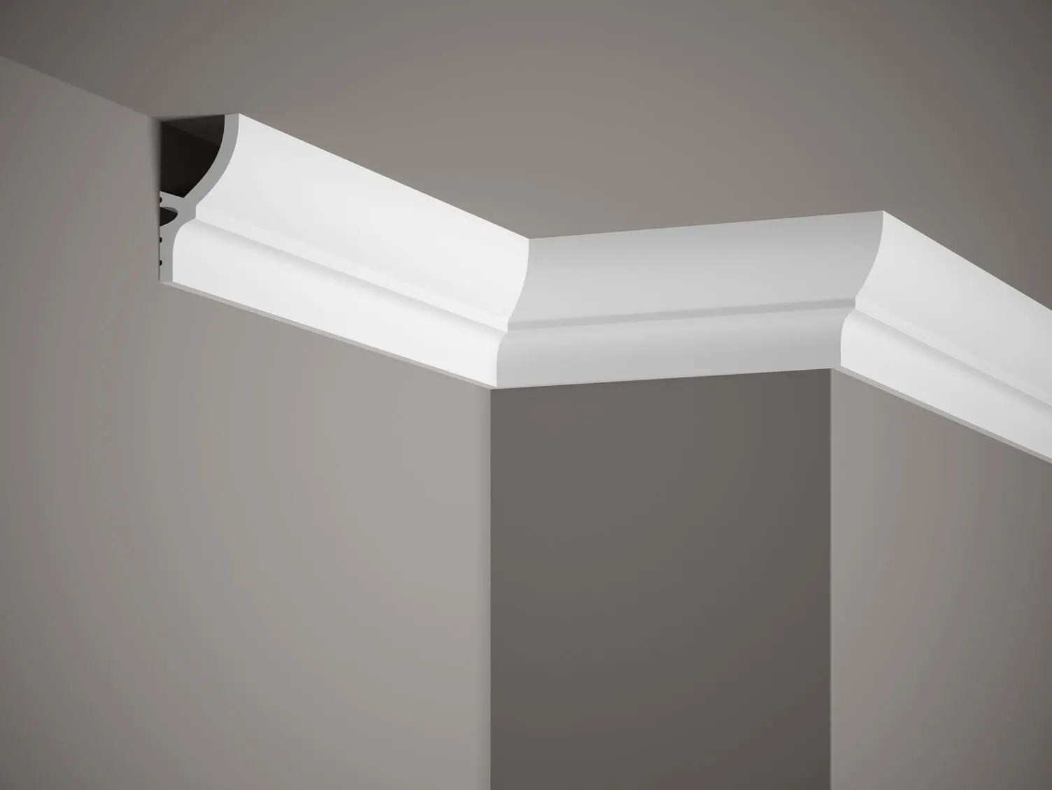 Cornisa decorativa polimer dur MD016 100x23x2000mm 2