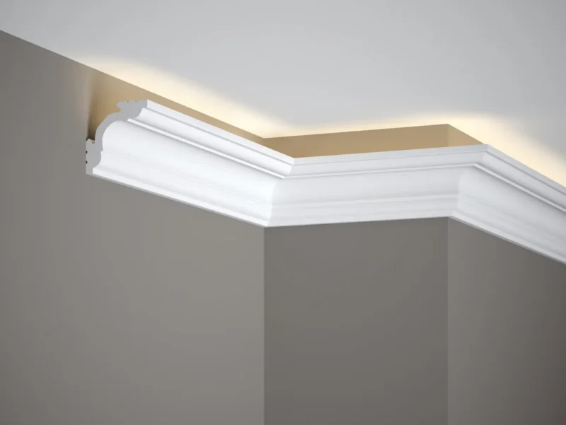 Cornisa decorativa polimer dur MD106 57x57x2000mm 4