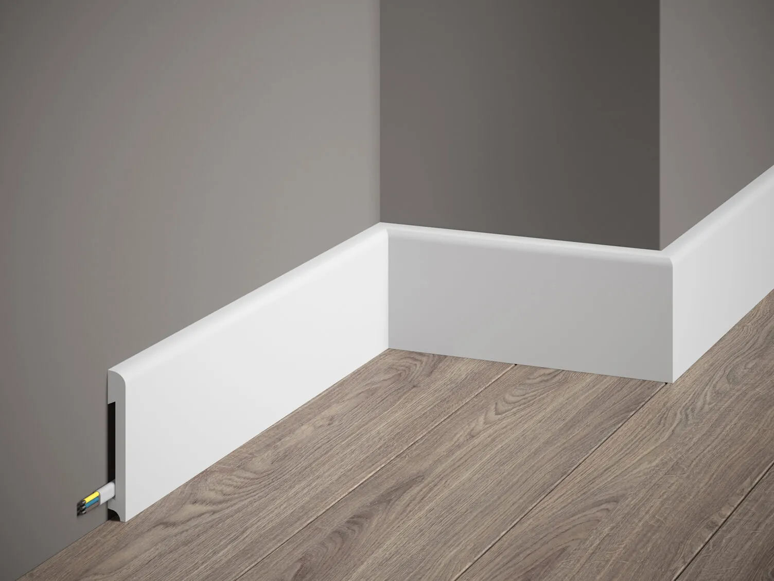 Plinta decorativa polimer dur MD235 18x18x2000mm
