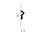 Brau decorativ polimer dur MD346 61X23X2000mm 6