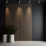 Riflaj decorativ polimer dur L0103 120x12x2700 mm 13