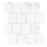 Mozaic ceramic Arcado Carrara matt 9
