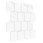 Mozaic ceramic Arcado Carrara matt 8