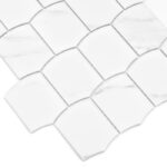 Mozaic ceramic Arcado Carrara matt 7
