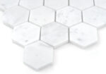 Mozaic pardosela Carrara White Hexagon 48 10