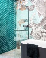 Mozaic ceramica Mini Fish Scale Bali 88 9