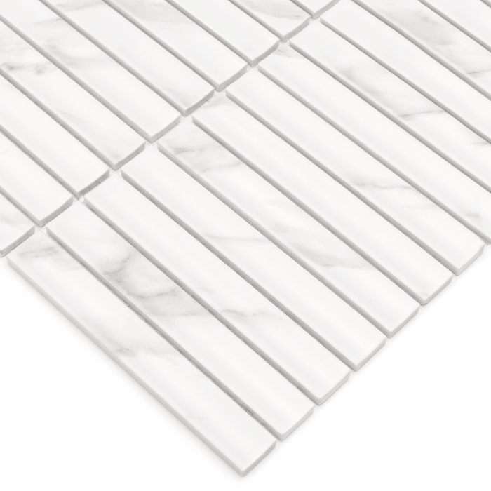 Mozaic ceramic Kitkat White Matt 2