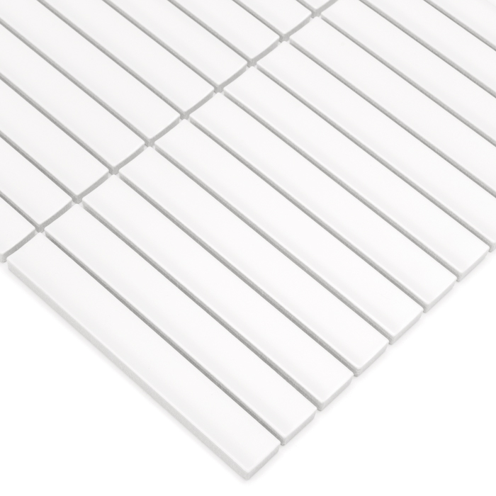 Mozaic ceramic Kitkat White Matt - Pro Confort Carpet Mozaic ceramic Kitkat White Matt 3