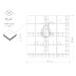 Mozaic pardoseala Beige Tartan 16