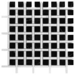 Mozaic pardoseala Pure Black BW02 11