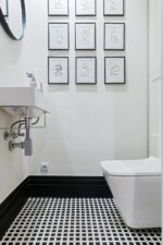 Mozaic pardoseala Pure Black BW02 8