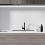 Mozaic ceramic Royal Chevron White matt 9