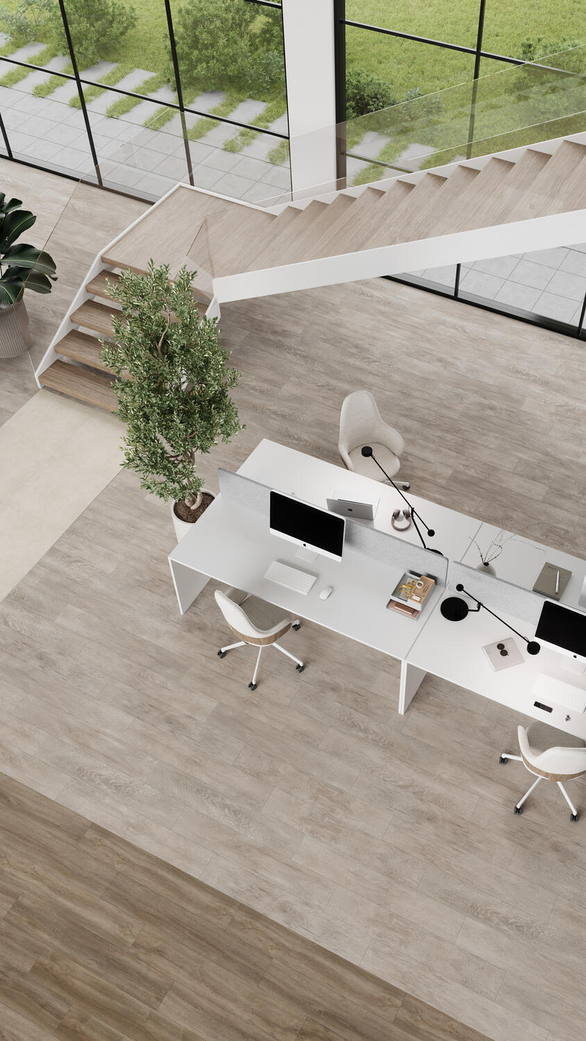LVT ModularT 70 – Modu70 20X120 Elegant Oak LIGHT BEIGE 1I