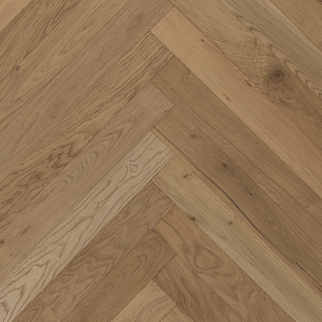 Parchet triplu-stratificat Milano Herringbone 90° Naturalizzato